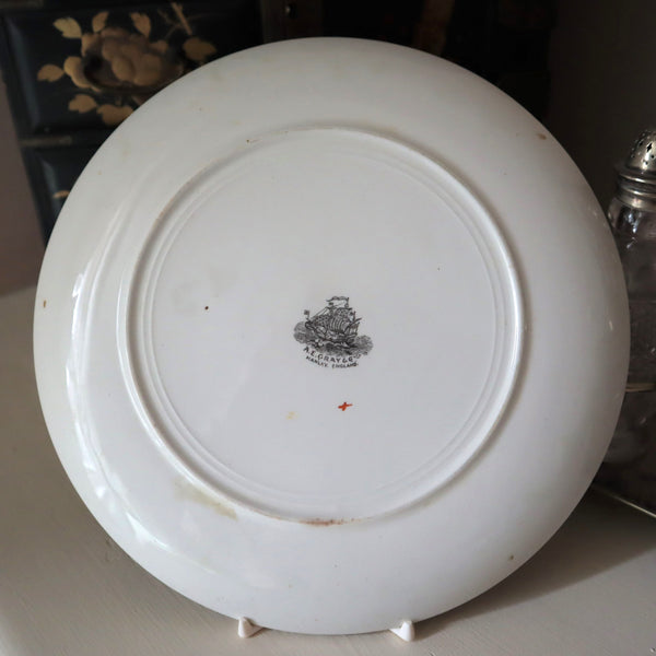 Summer Flowers Cake Plate