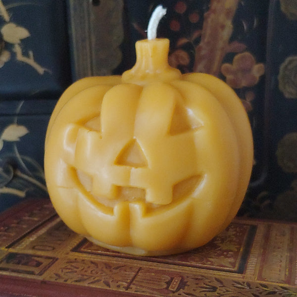 Pumpkin Beeswax Candle