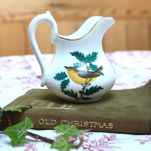 The Robin and The Wren Christmas Jug