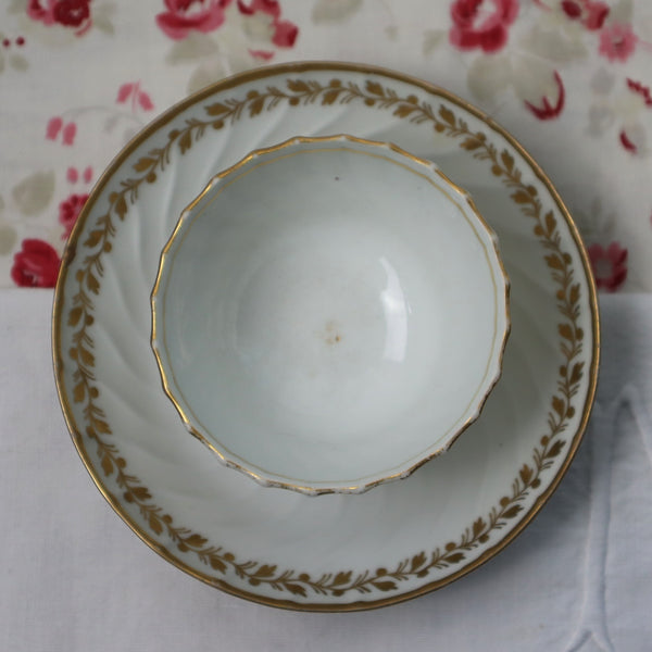 Early 19th Century Teacup and Saucer
